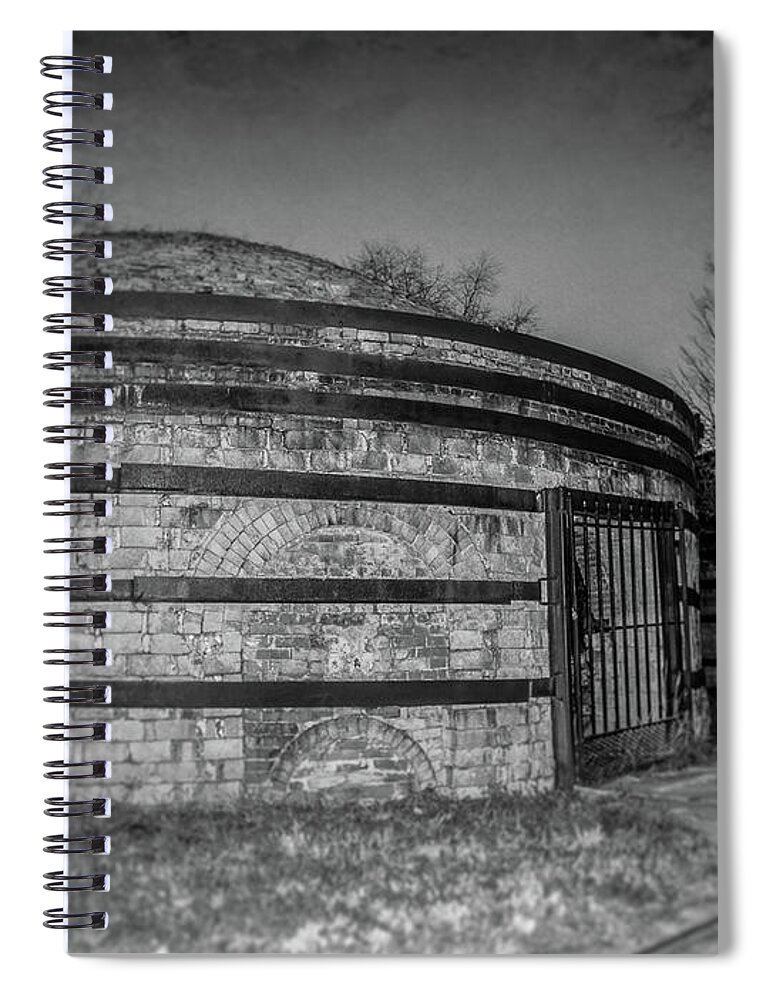 2010 Spiral Notebook featuring the photograph Brickworks 1 by Charles Hite