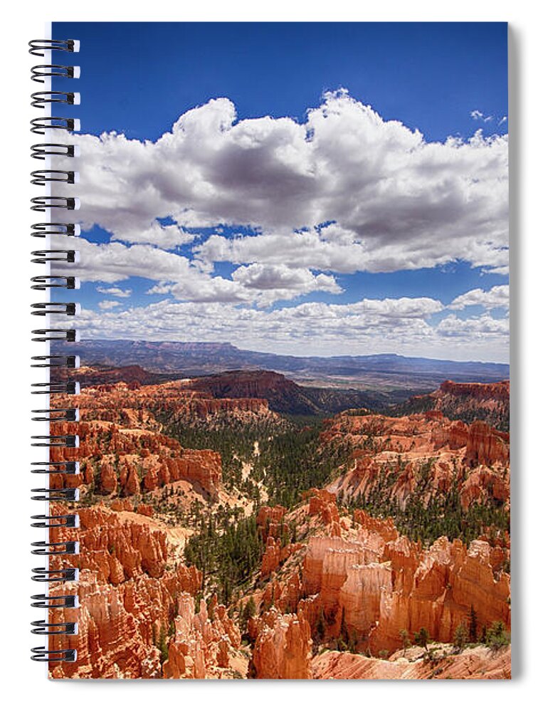 Bryce Canyon Spiral Notebook featuring the photograph Bryce Canyon by Douglas Barnard