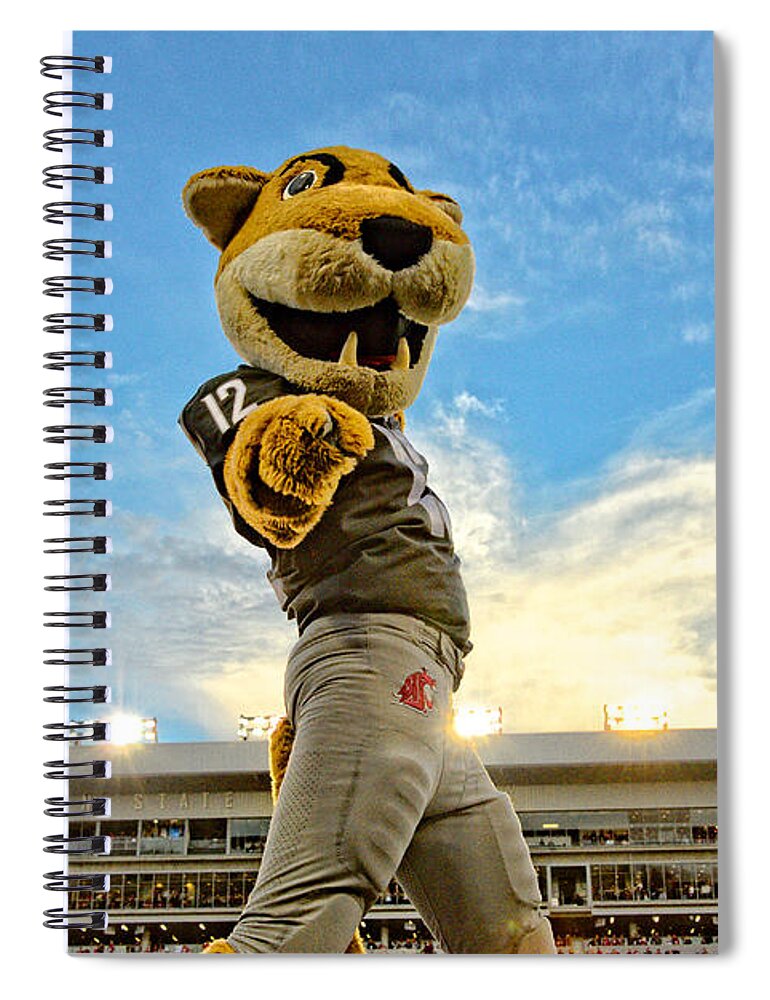  Spiral Notebook featuring the photograph Butch Wants You by Ed Broberg