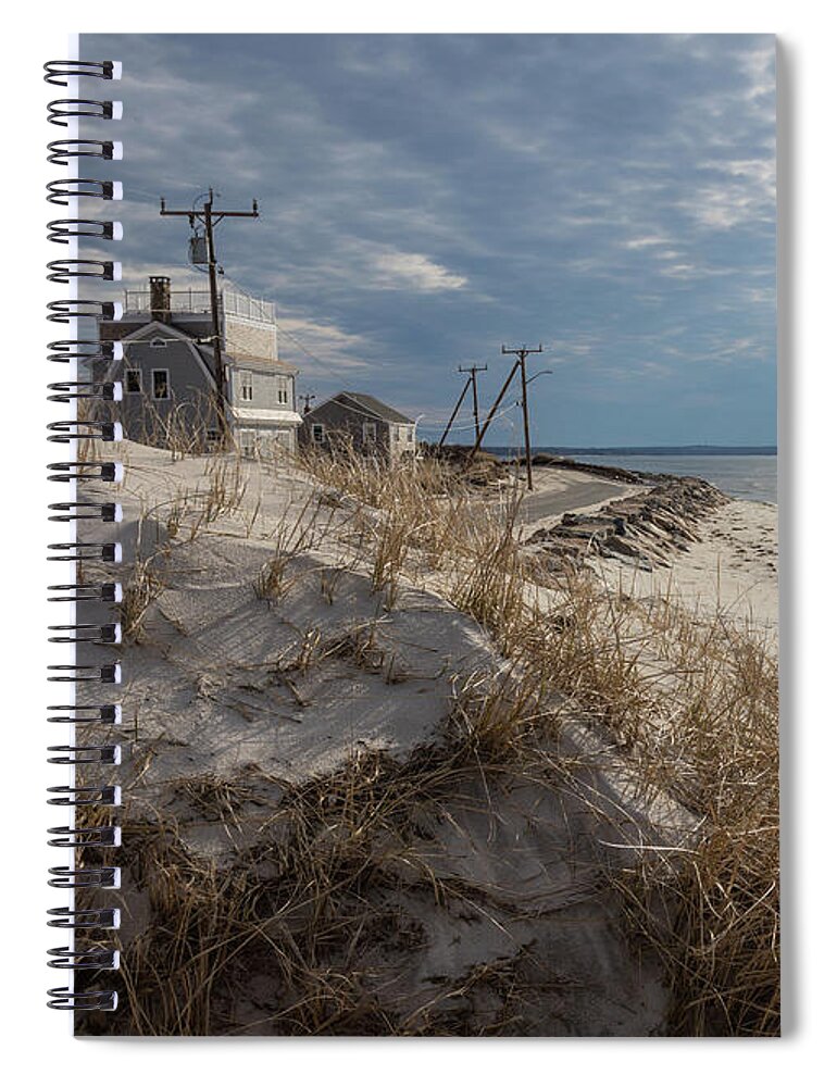 Cape Shore Life Spiral Notebook featuring the photograph Cape Shore Life by Michelle Constantine