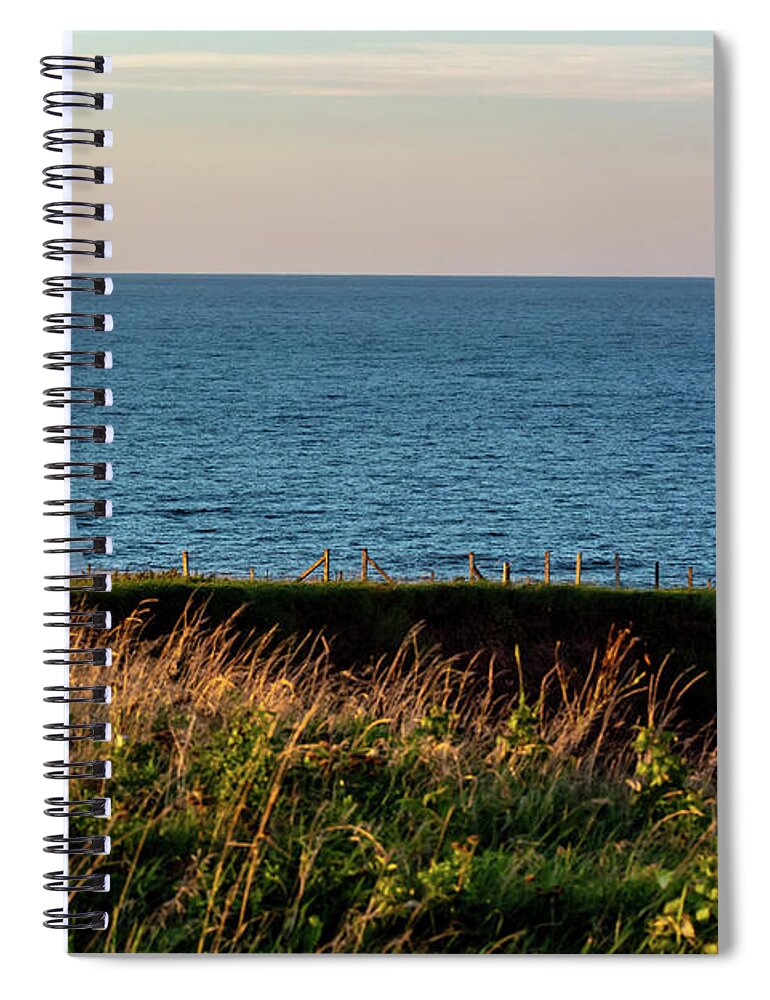 Pei Spiral Notebook featuring the photograph Cape Tryon Lighthouse by Douglas Wielfaert