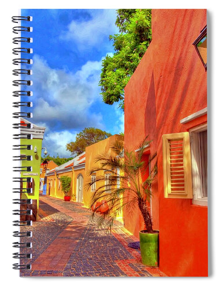 Colors Spiral Notebook featuring the photograph Caribbean Dream by Nadia Sanowar