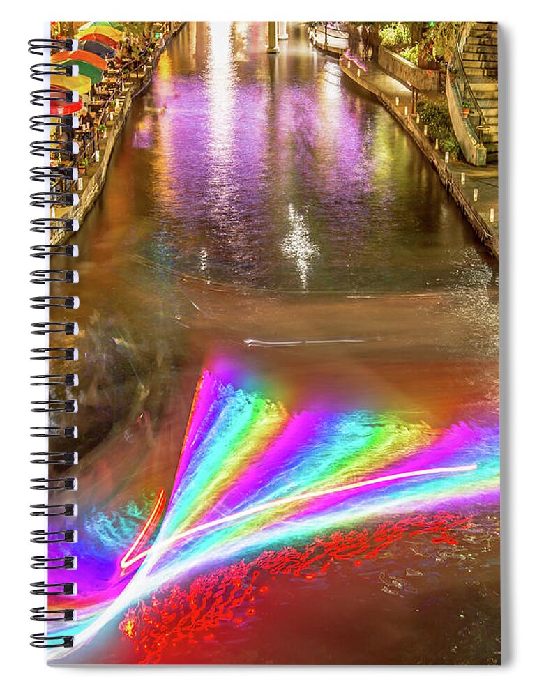 Casa Rio Prism Spiral Notebook featuring the photograph Casa Rio Prism by Michael Tidwell