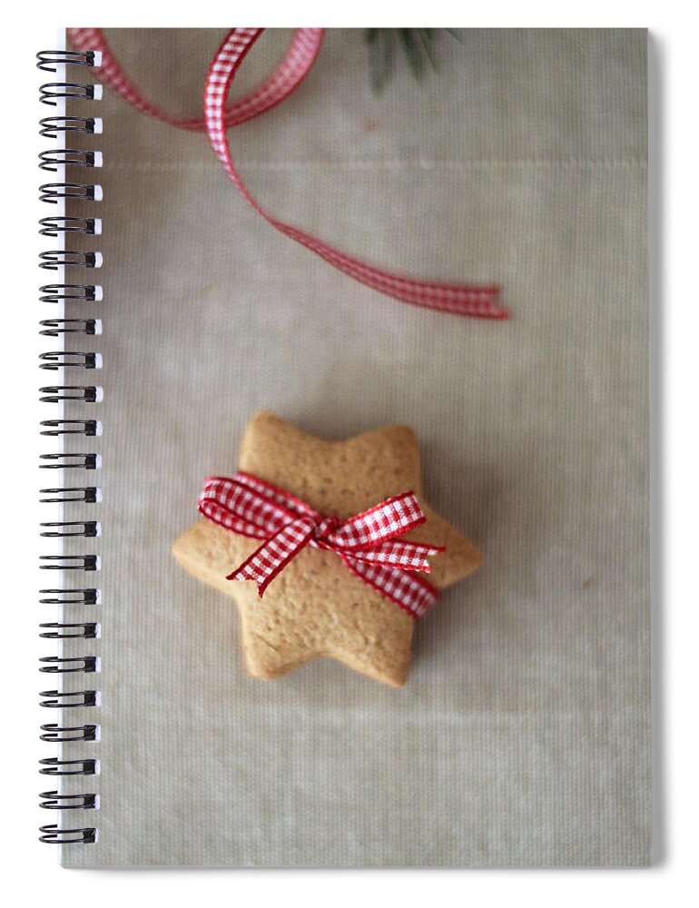 Istanbul Spiral Notebook featuring the photograph Christmas Cookie by Nohut Photography