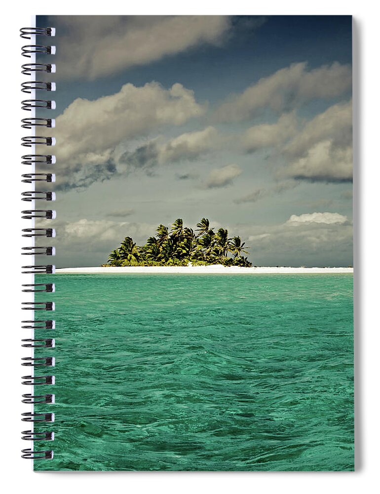 Scenics Spiral Notebook featuring the photograph Cocos Islands Indian Ocean by Mlenny