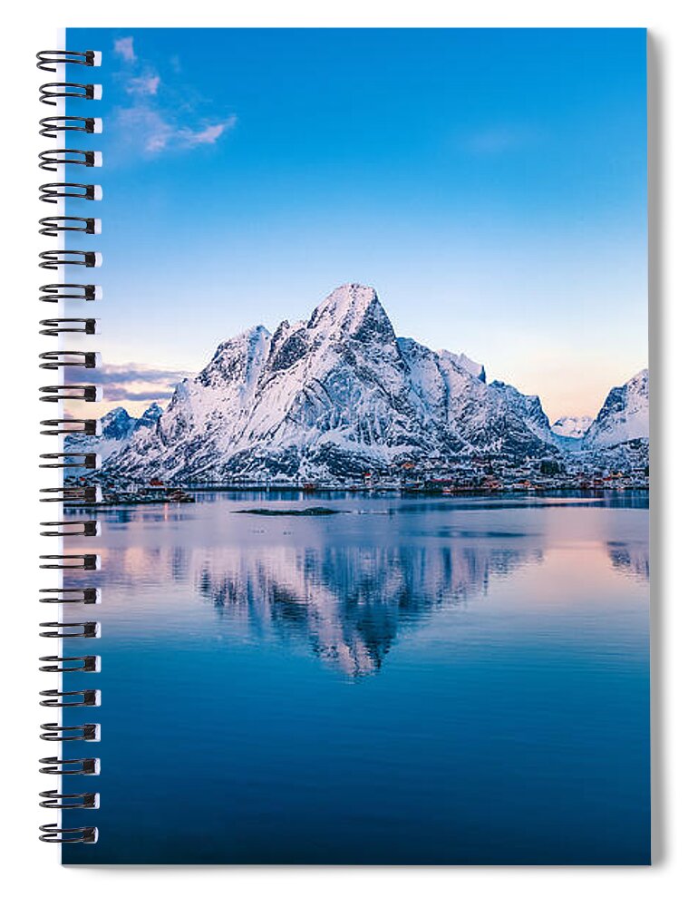 Landscape Spiral Notebook featuring the photograph Corner of paradise by Philippe Sainte-Laudy