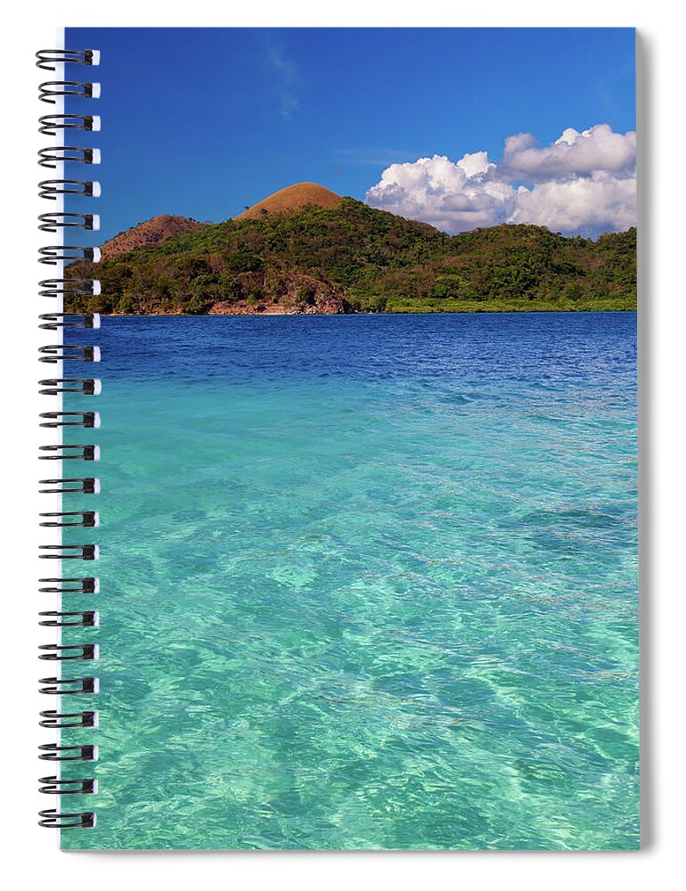 Archipelago Spiral Notebook featuring the photograph Coron Island, Philippines by Fototrav