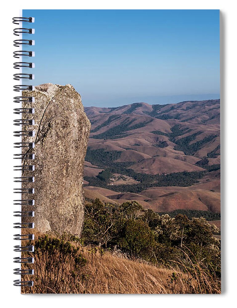 Tranquility Spiral Notebook featuring the photograph Cracked Rock by Www.froehlich-photo.com