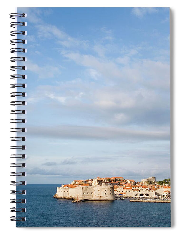 Scenics Spiral Notebook featuring the photograph Croatia, Dalmation Coast, Dubrovnik by Martin Child