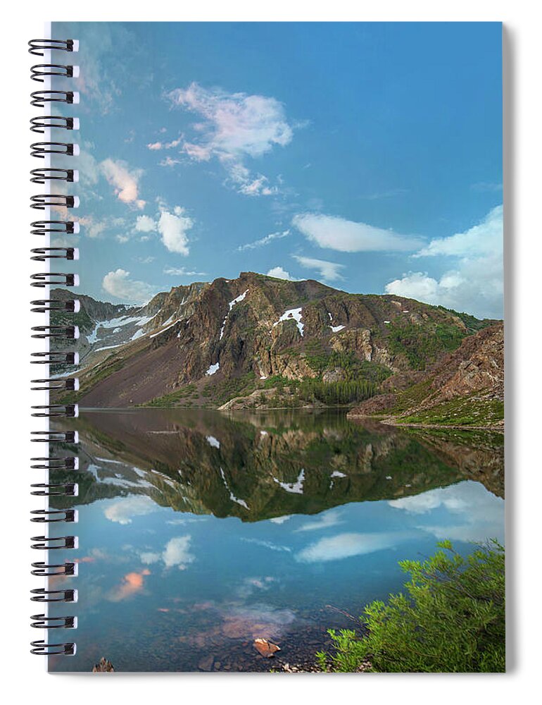 00574875 Spiral Notebook featuring the photograph Dana Plateau From Ellery Lake, Inyo #1 by Tim Fitzharris