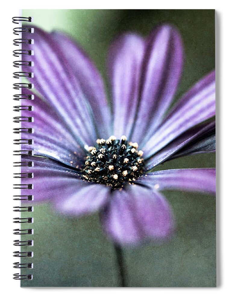 Botanical Spiral Notebook featuring the photograph Daring to be Different by Venetta Archer