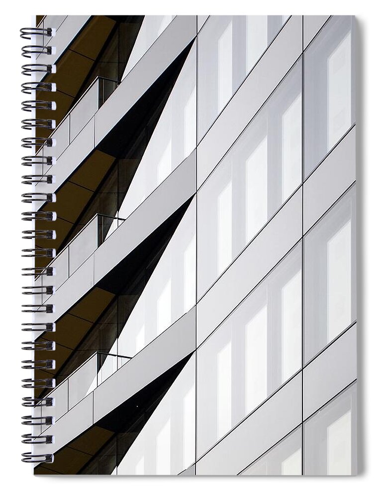 Outdoors Spiral Notebook featuring the photograph Detail Of Building by Cosimo Matteini