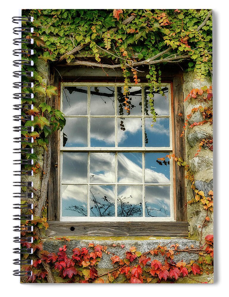 Dream Spiral Notebook featuring the photograph Dream, Crane Estate by Michael Hubley