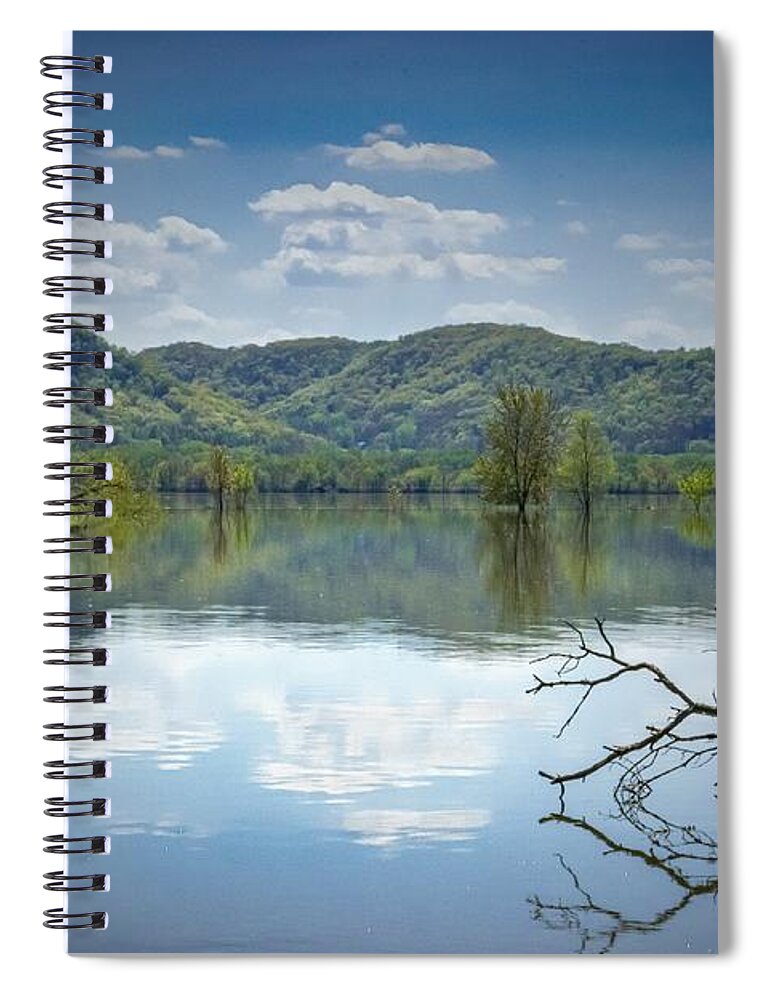 Driftwood Spiral Notebook featuring the photograph Driftwood Two by Phil S Addis
