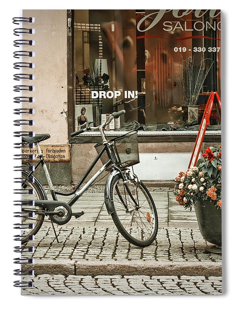 Urban Spiral Notebook featuring the photograph Drop In by Maggie Terlecki