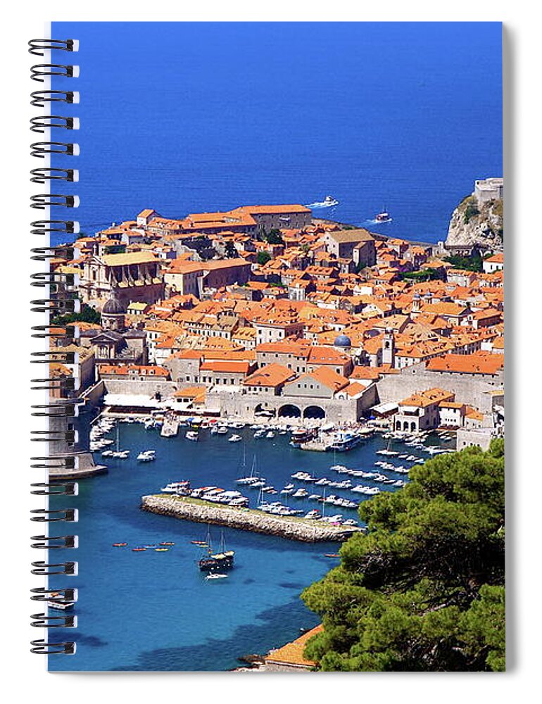 Tranquility Spiral Notebook featuring the photograph Dubrovnik by Una Coralic Photography