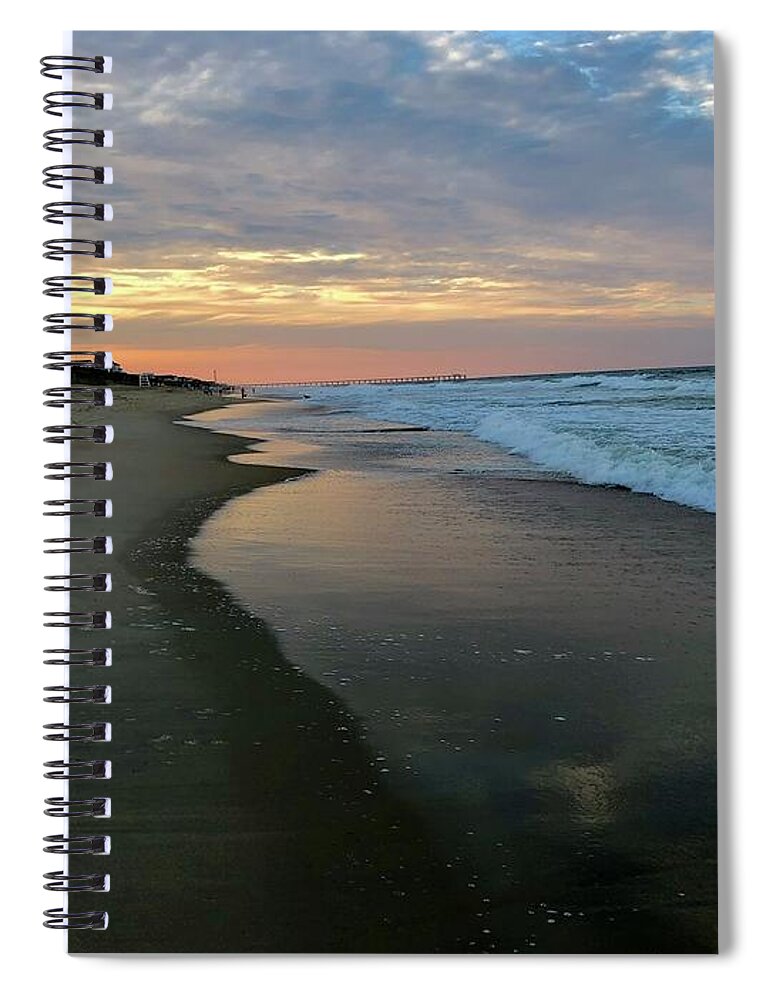 Landscape Spiral Notebook featuring the photograph Duck, NC by Charles Kraus
