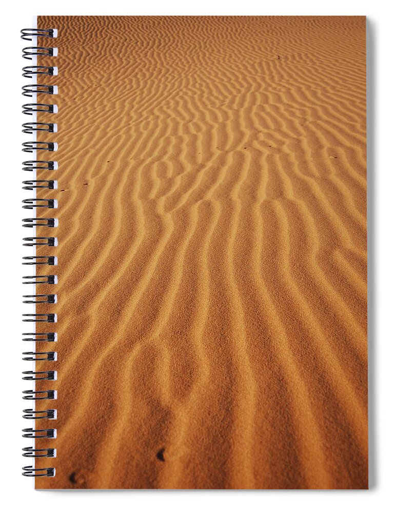 Tranquility Spiral Notebook featuring the photograph Dunes Sand by Meniju