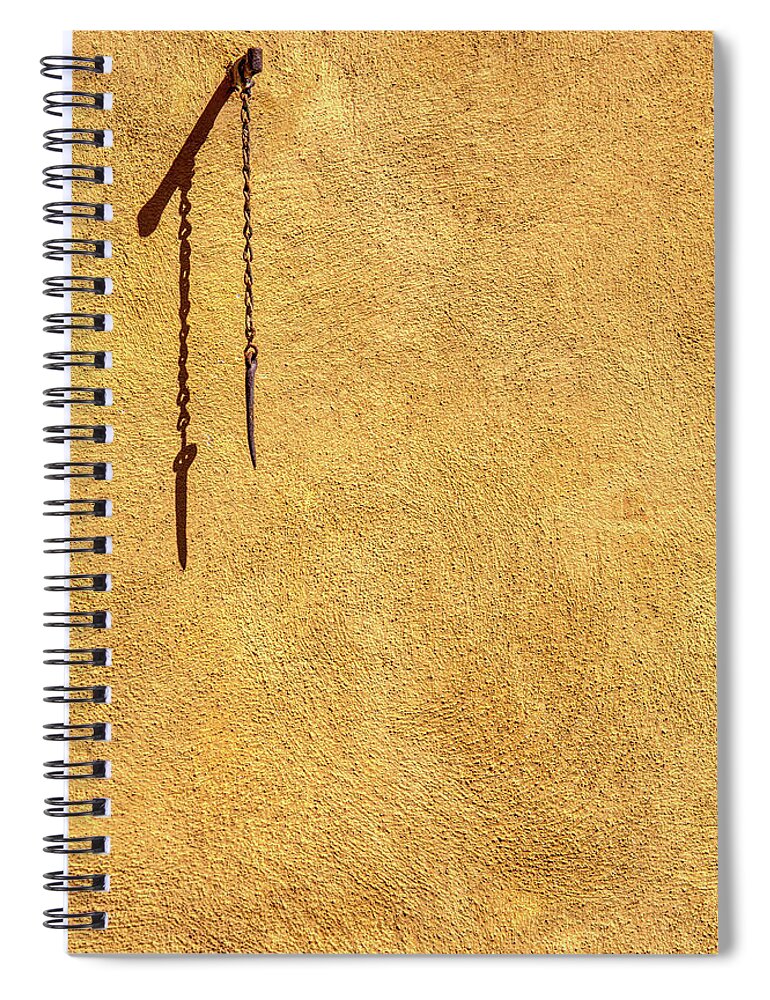Empty Space Spiral Notebook featuring the photograph Empty Space by David Letts