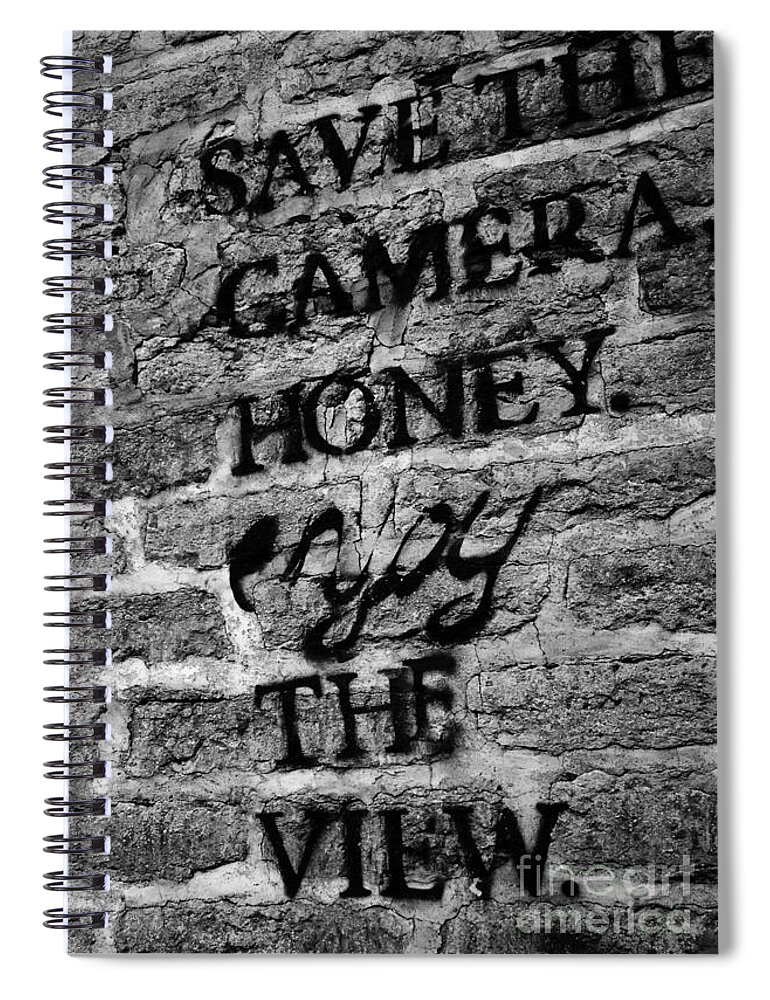 Talinn Spiral Notebook featuring the photograph Enjoy the view by Yavor Mihaylov
