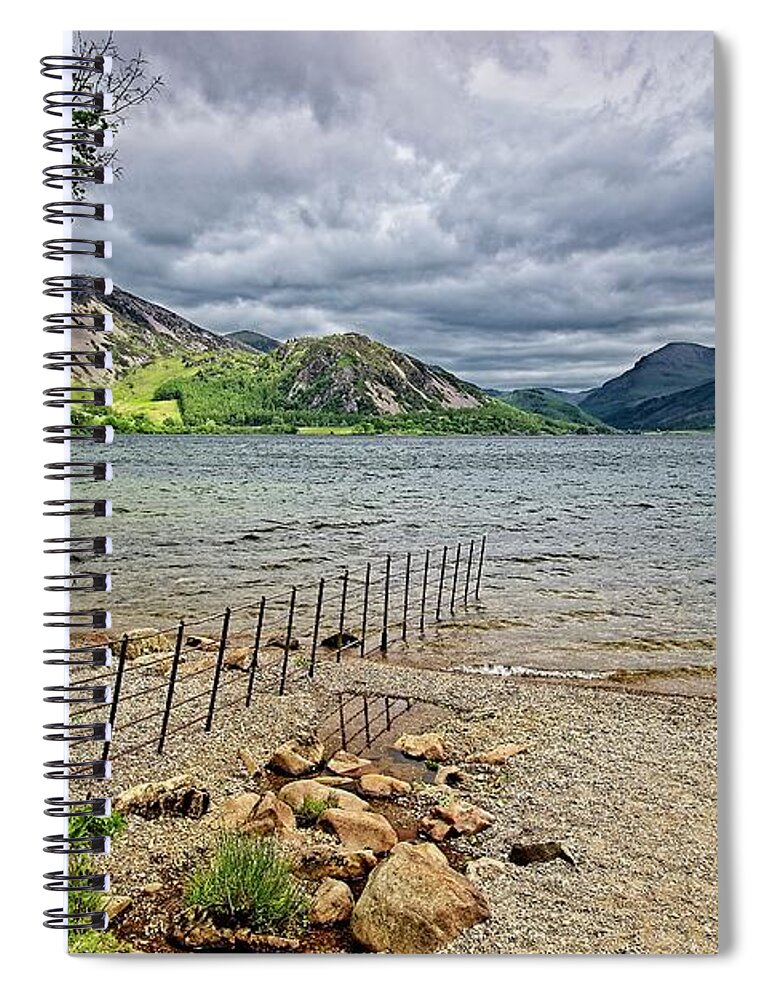 Ennerdale Water Spiral Notebook featuring the photograph Ennerdale Water, Lake District by Martyn Arnold