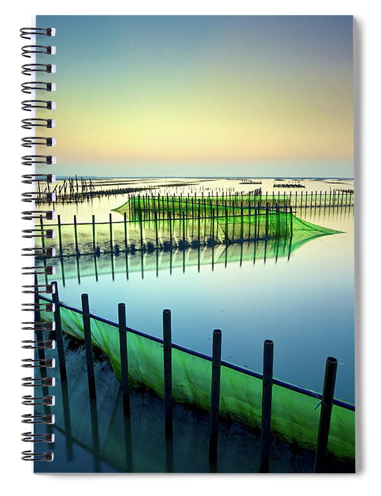 Scenics Spiral Notebook featuring the photograph Eternal Chigu by Sunrise@dawn Photography