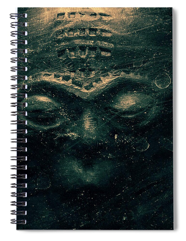 Russian Artists New Wave Spiral Notebook featuring the photograph Existence by Ivan Kovalev