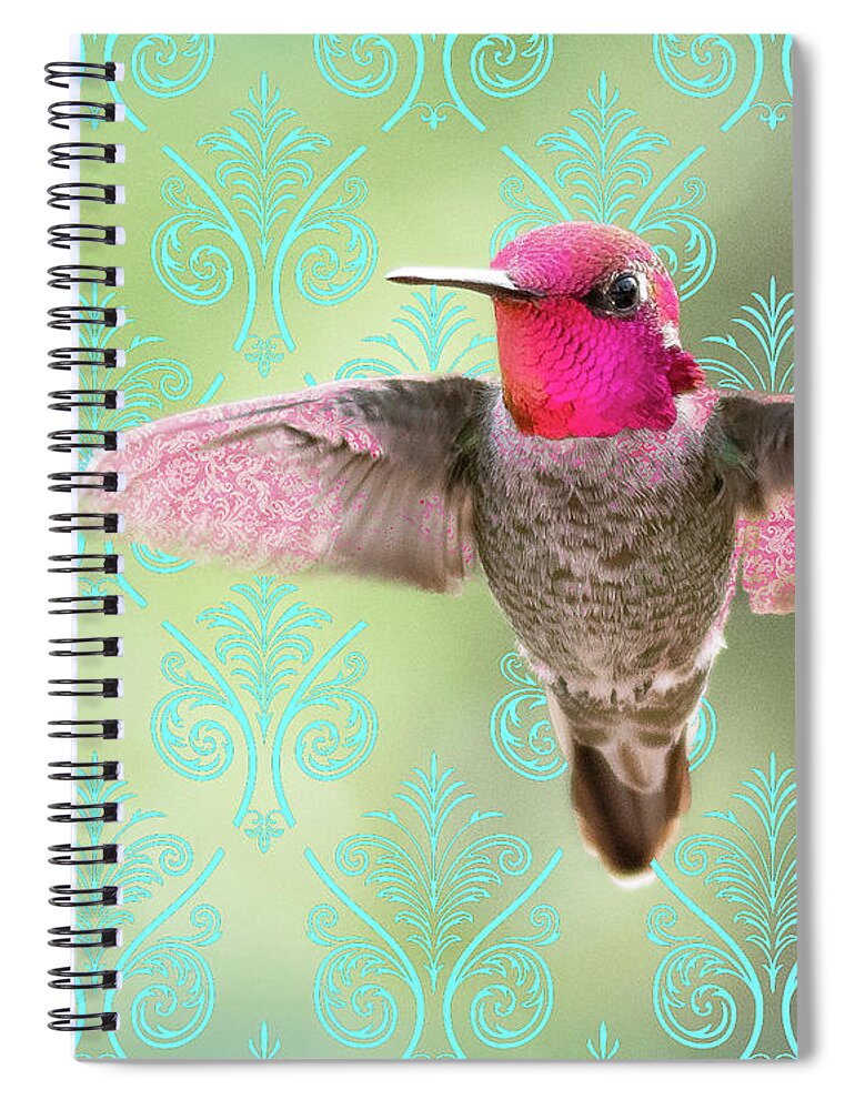Fine Art Photography Spiral Notebook featuring the photograph Fancy by Mary Hone