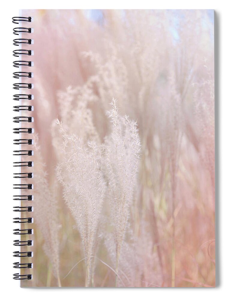 Jenny Rainbow Fine Art Photography Spiral Notebook featuring the photograph Fantasy Grass Dreams by Jenny Rainbow