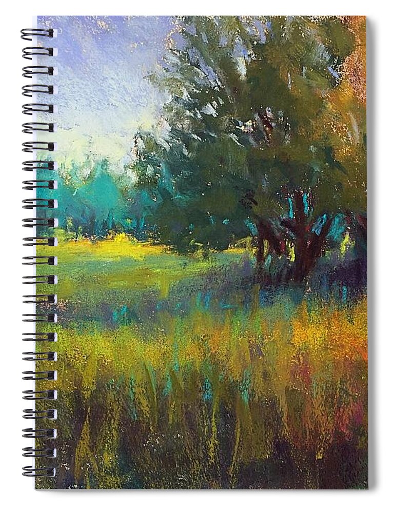 Home Spiral Notebook featuring the painting Feels Like Home by Susan Jenkins