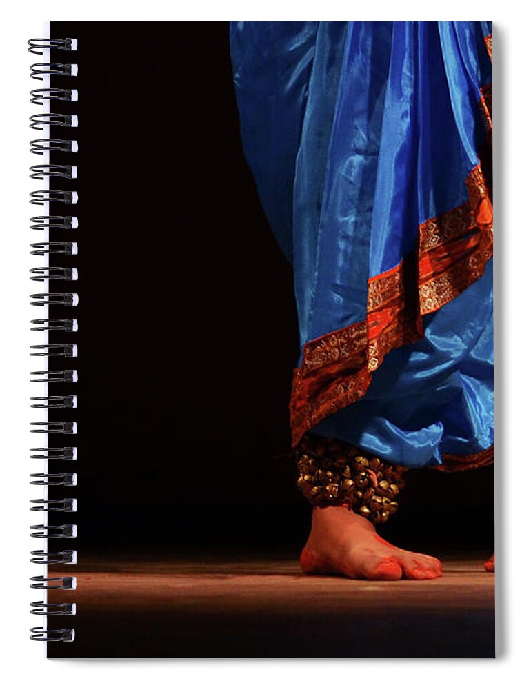Expertise Spiral Notebook featuring the photograph Feet - The Soul Of Dance by Avishek Saha