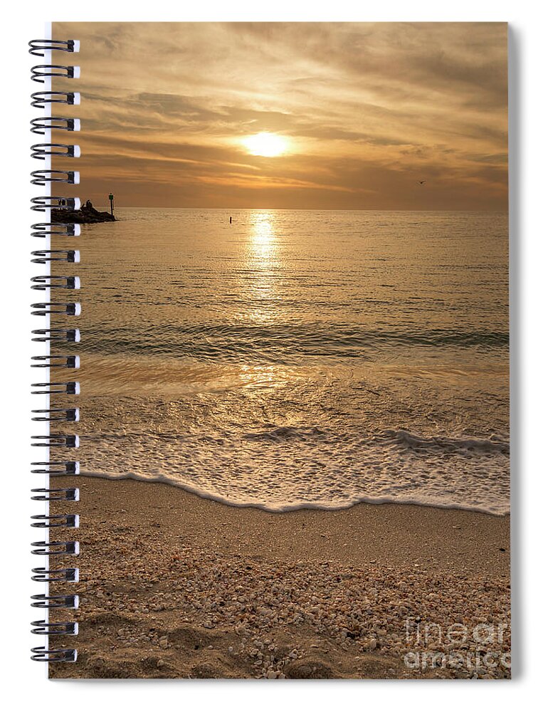 Florida Spiral Notebook featuring the photograph Florida Yellow by Karin Pinkham