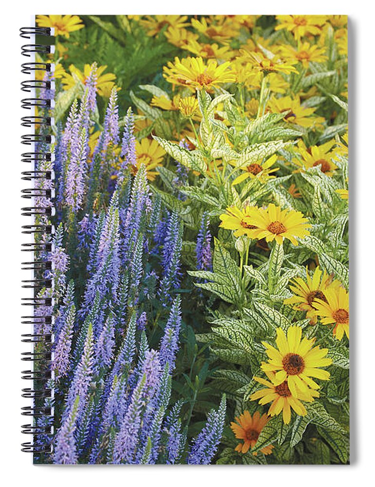 Flowers Spiral Notebook featuring the photograph Flower combo by Garden Gate magazine