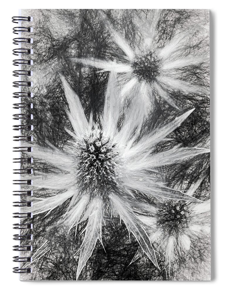Flowers Spiral Notebook featuring the photograph Flower Tattoo by Judi Kubes