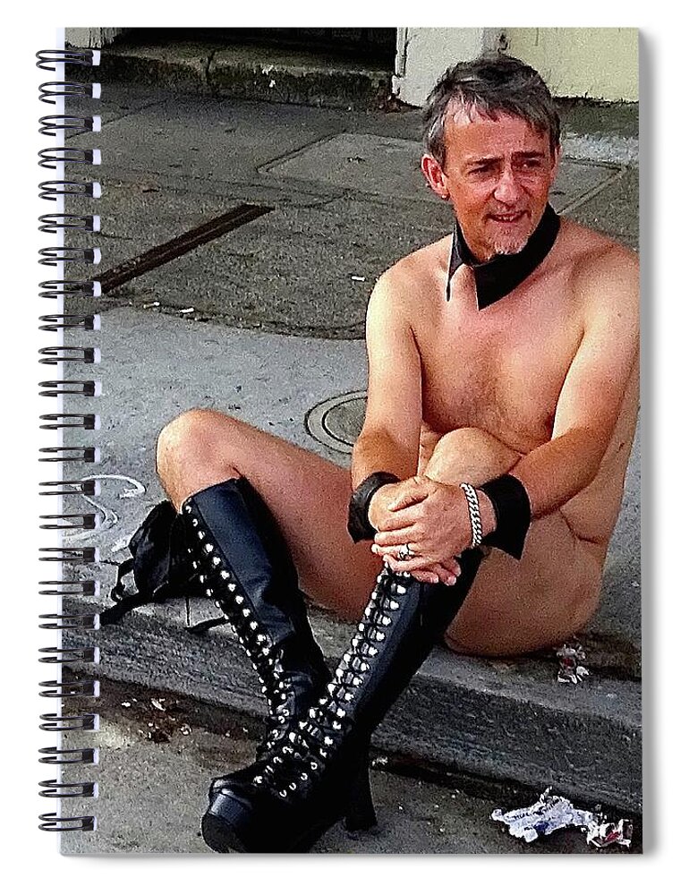 Folsom Street Spiral Notebook featuring the photograph Folsom #16 by Sylvan Rogers