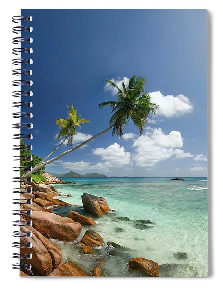 Scenics Spiral Notebook featuring the photograph Giant Wide Angle Panorama Shot by Mac-b