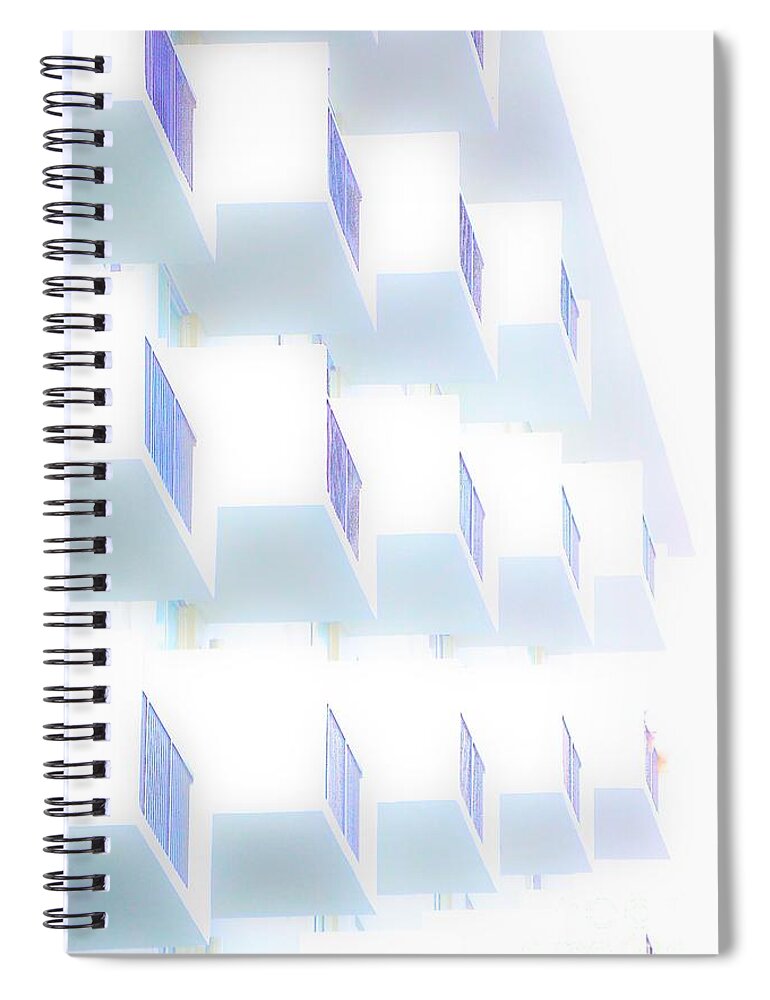 Buildings Spiral Notebook featuring the photograph Going Up Too by Merle Grenz