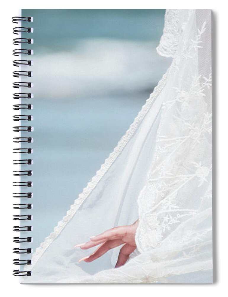 Seaside Spiral Notebook featuring the photograph Grace by Pamela Steege