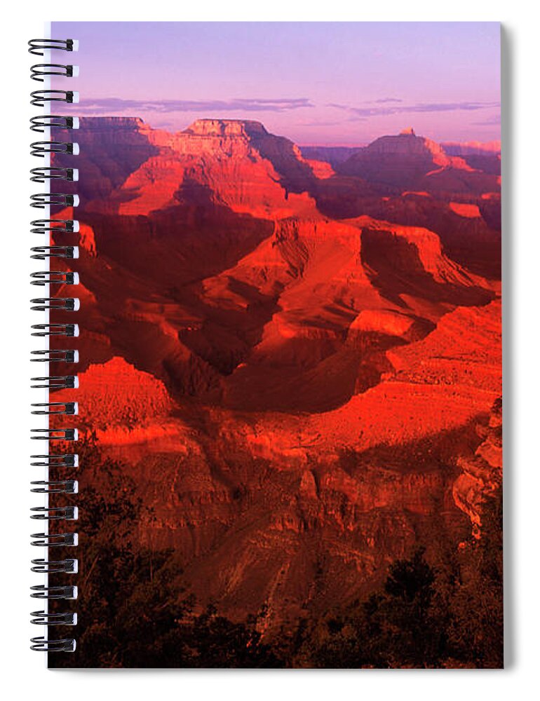 Awe Spiral Notebook featuring the photograph Grand Canyon Np, Az by Gary Conner