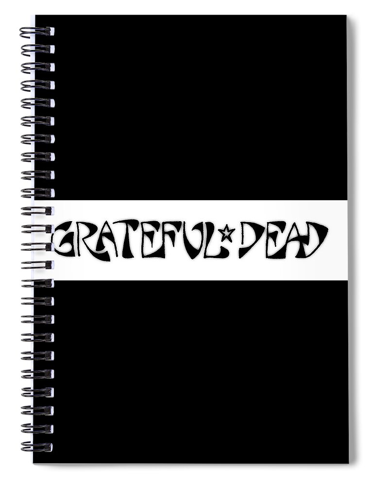 Grateful Dead Spiral Notebook featuring the photograph Grateful Dead 1 by Marilyn Hunt