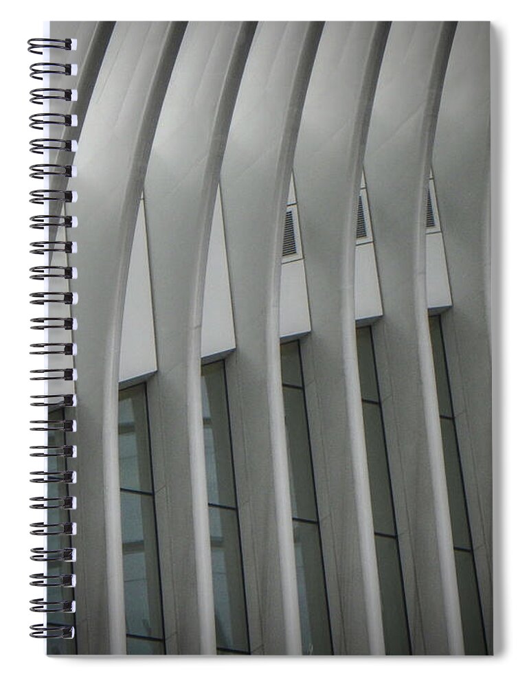 Ground Zero Spiral Notebook featuring the photograph Ground Zero Abstract by Judy Hall-Folde