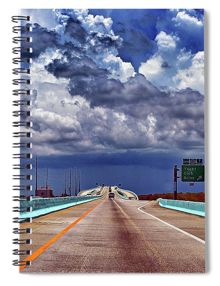 Highway Spiral Notebook featuring the photograph Highway No. 1 by Thomas Schroeder