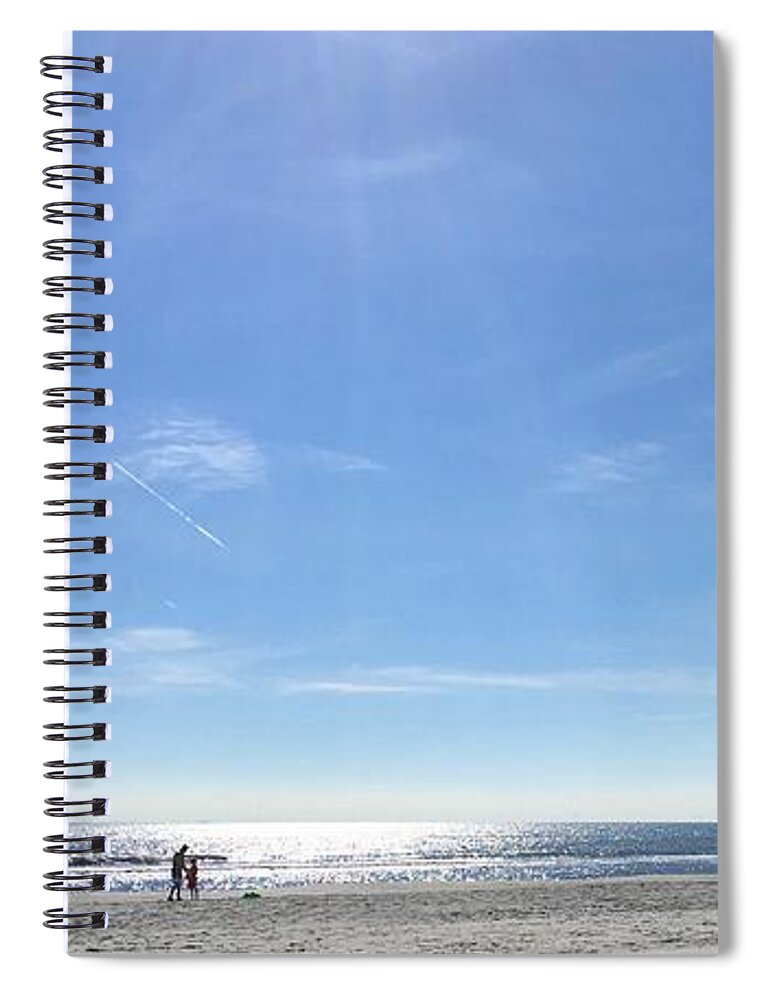 Hilton Head Island Spiral Notebook featuring the photograph Hilton Head Island's Coligny Beach by Dennis Schmidt
