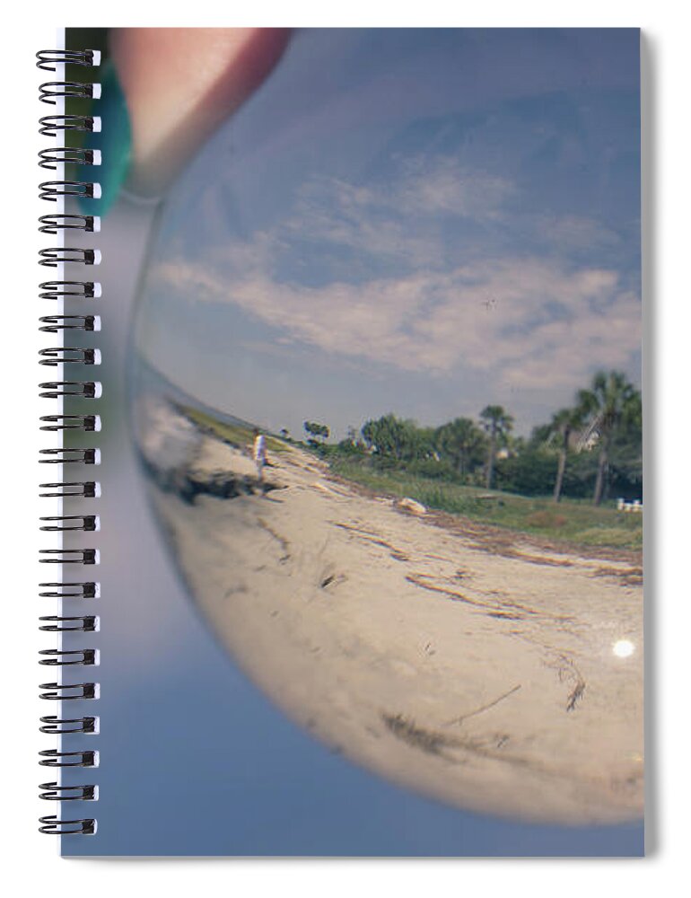 Sullivan's Spiral Notebook featuring the photograph Holding Sullivan's island by Darrell Foster