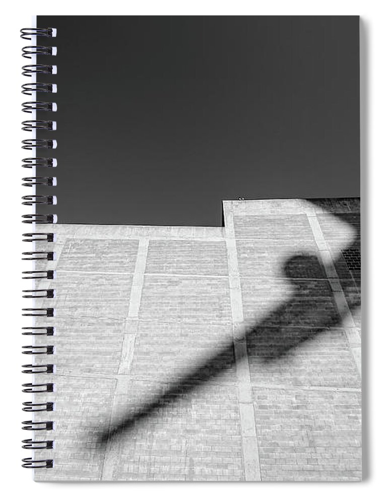 Aircraft Spiral Notebook featuring the photograph In Plane Sight by Bill Chizek