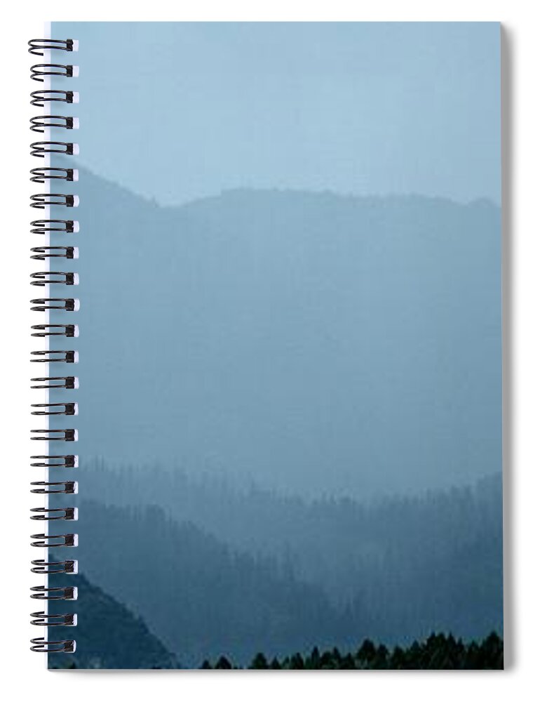 Rain Spiral Notebook featuring the photograph In the Mist by Dorrene BrownButterfield