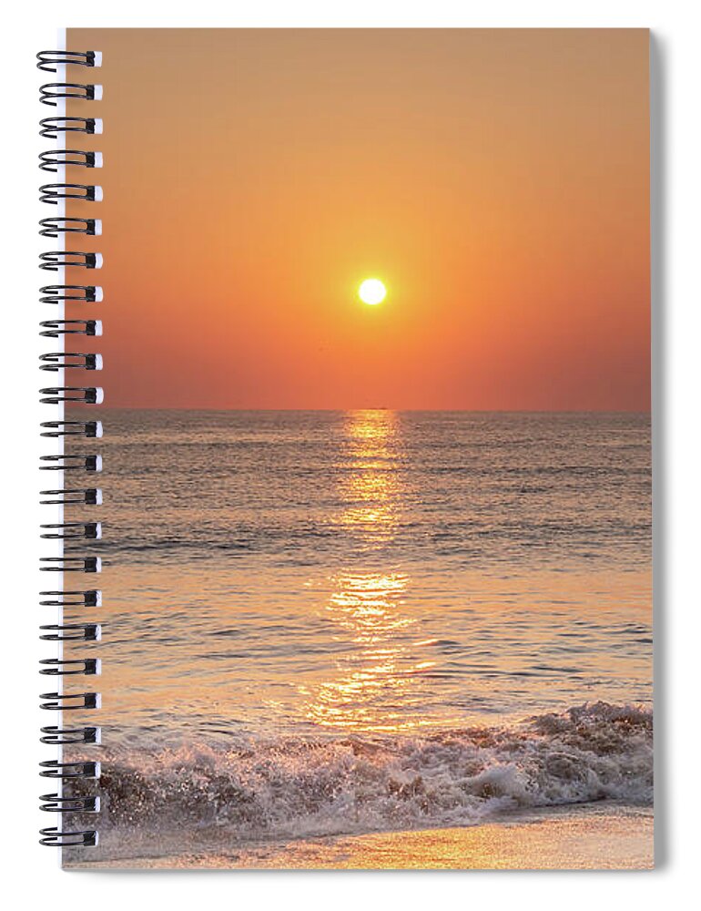 Sunrise Spiral Notebook featuring the photograph Indian Summer Sunrise by Donna Twiford