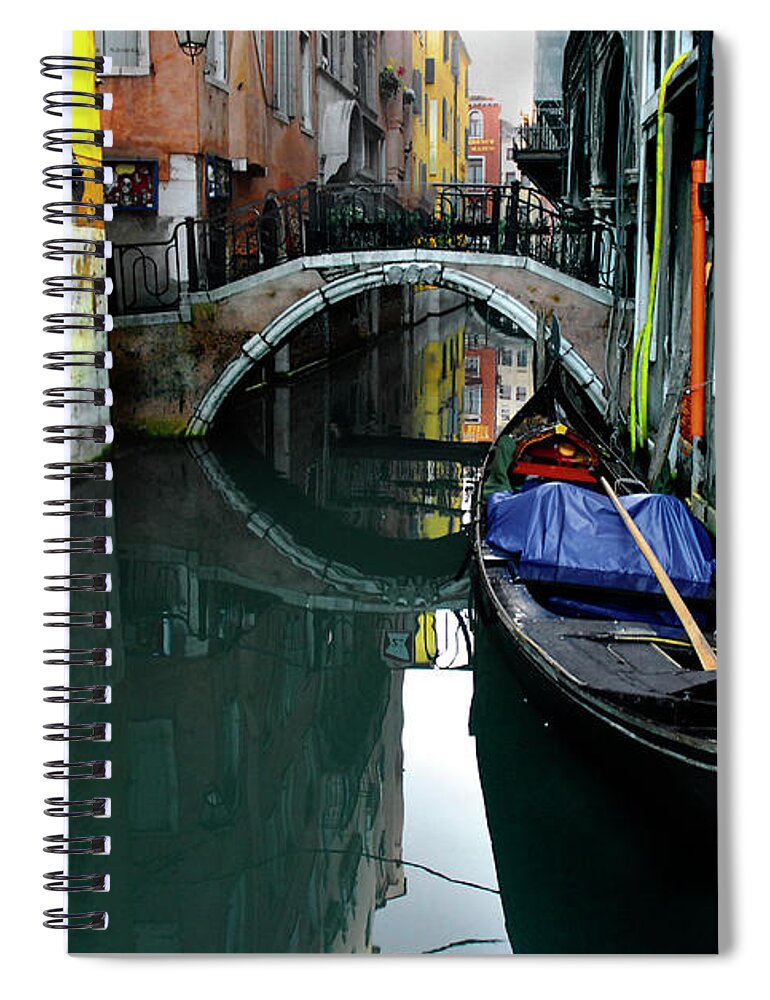 Old Town Spiral Notebook featuring the photograph Italy, Venice by Photostock-israel