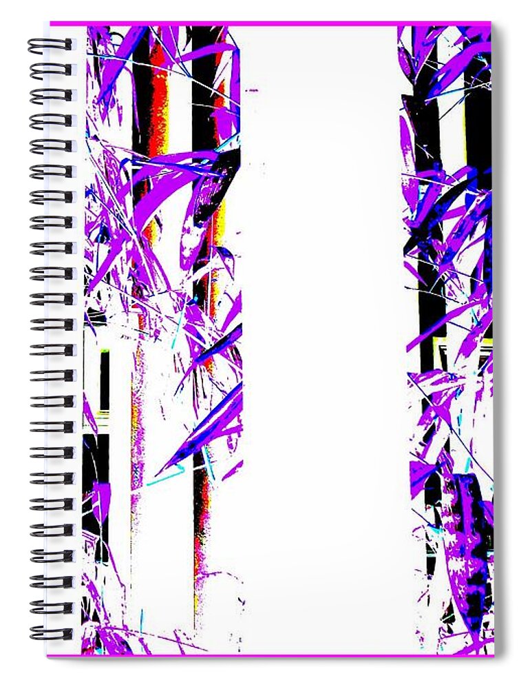 Jungle One Spiral Notebook featuring the photograph Jungle - One by VIVA Anderson