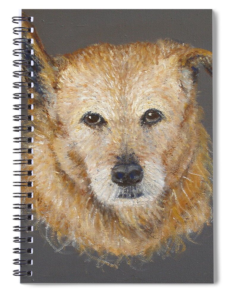 Realism Spiral Notebook featuring the painting Katie by Donelli DiMaria